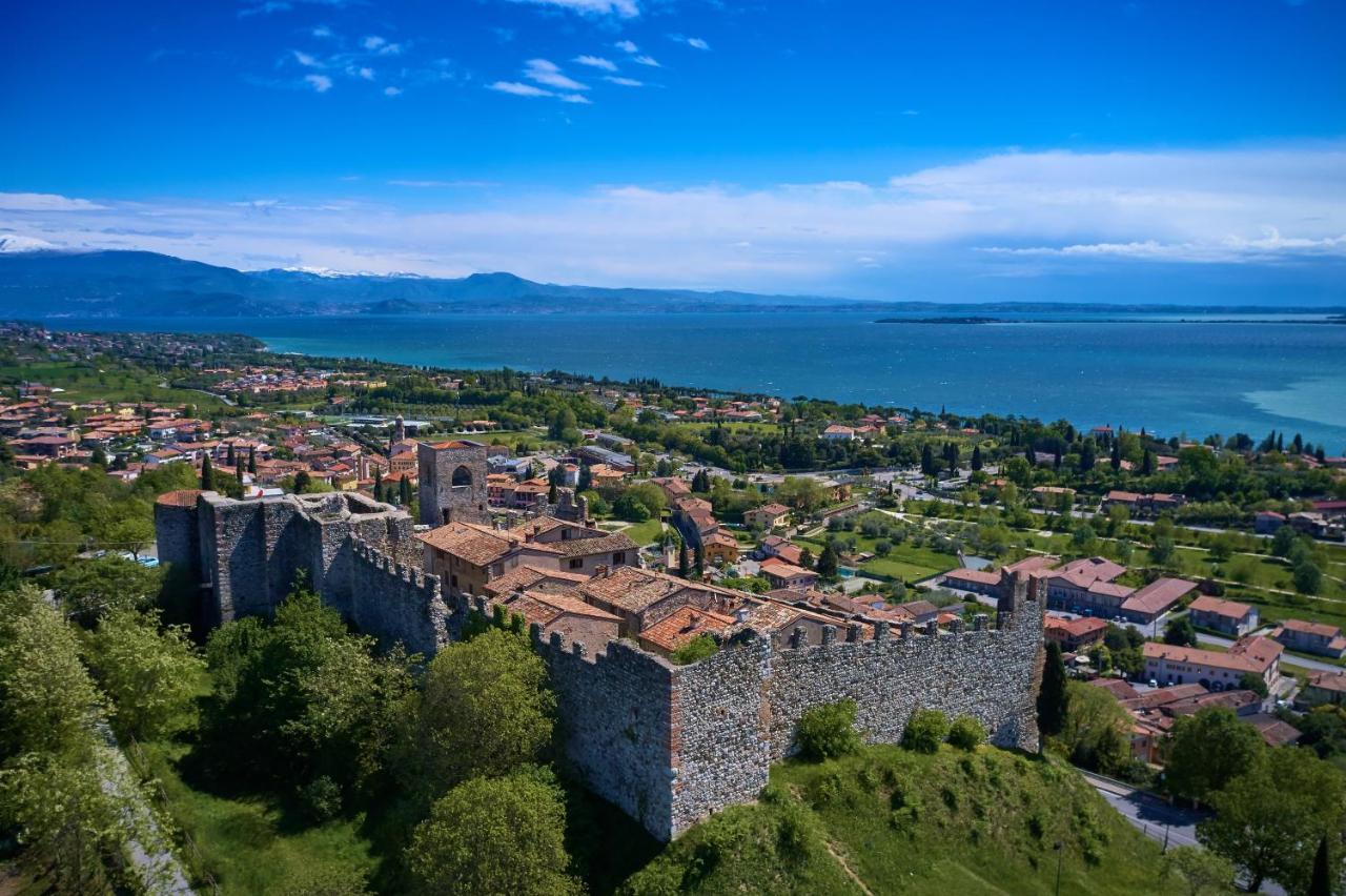 Piscina Panoramica - La Casa Volante Villa Soiano Del Lago Eksteriør billede